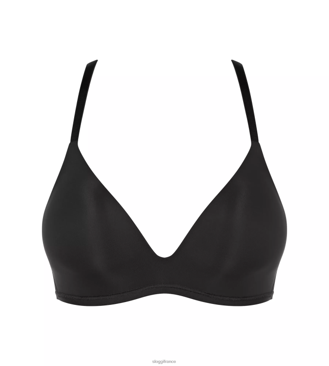 noir sloggi femmes soutien-gorge push-up soft adapt 46J8N71