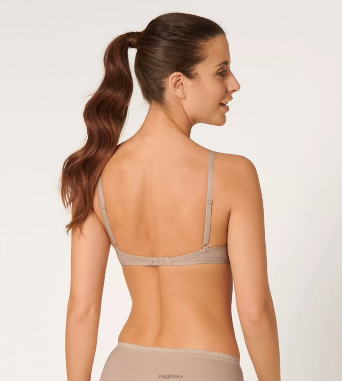 nouveau beige sloggi femmes Soutien-gorge à armatures 24h/24 et 7j/7 46J8N127