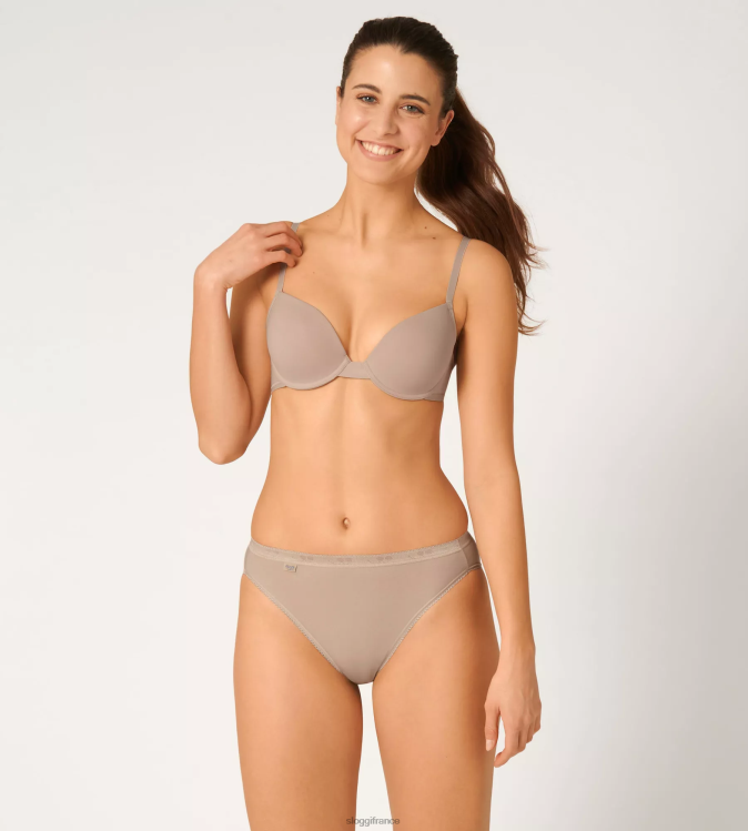 nouveau beige sloggi femmes Soutien-gorge à armatures 24h/24 et 7j/7 46J8N127