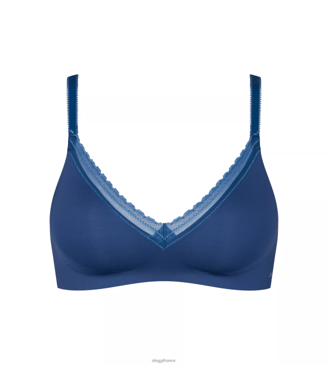 Bleu saphire sloggi femmes bralette torsadée body adapt 46J8N6