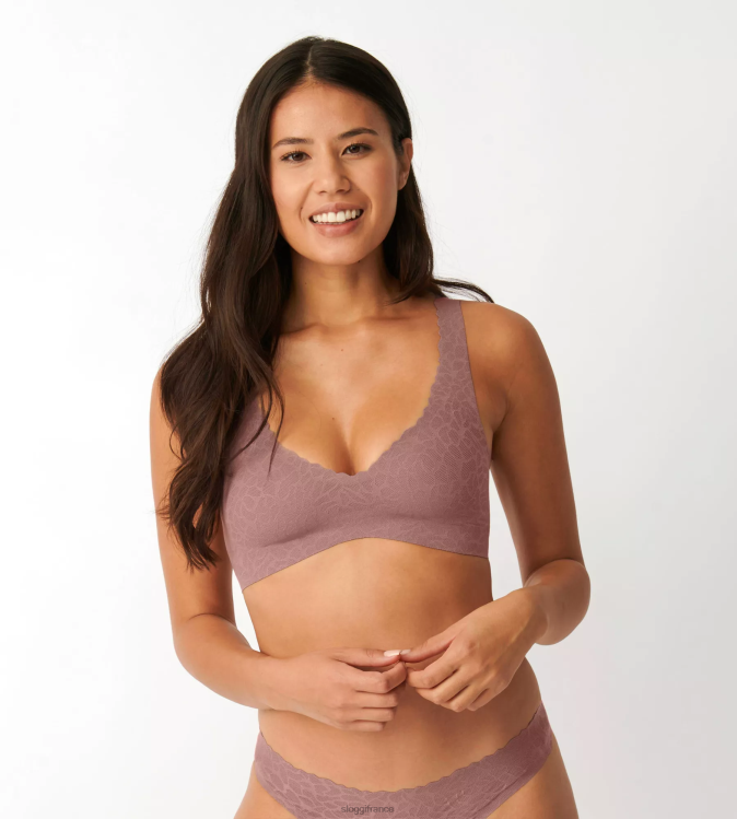 cacao sloggi femmes bralette en dentelle zéro sensation 46J8N499