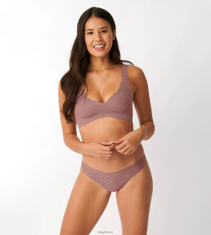 cacao sloggi femmes bralette en dentelle zéro sensation 46J8N499