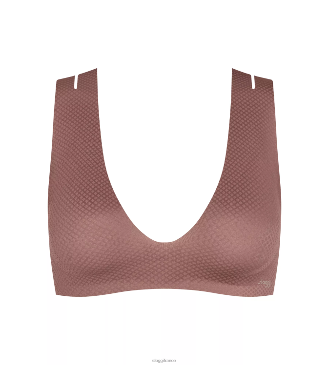 cacao sloggi femmes bralette à flux zéro 46J8N513