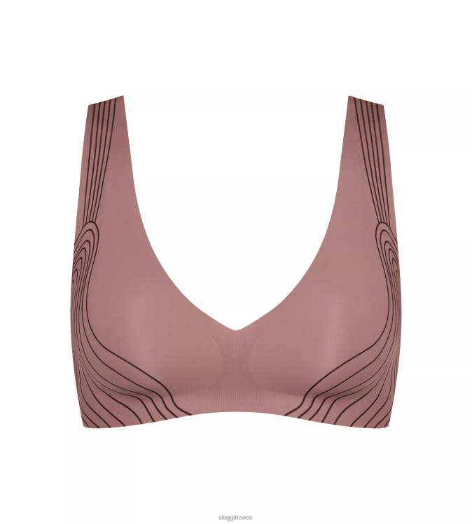 cacao sloggi femmes bralette zéro sensation 46J8N477