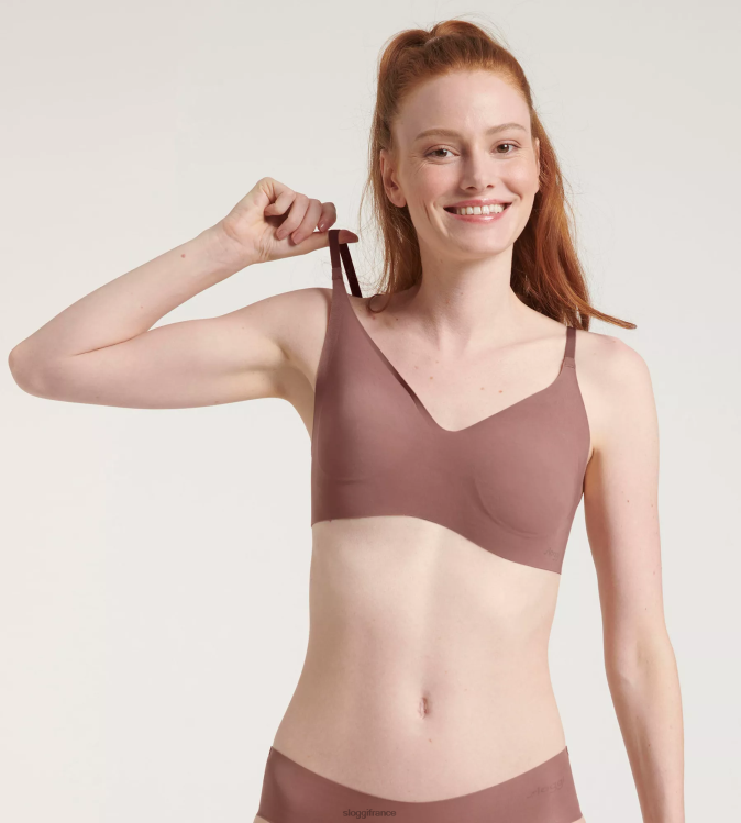 cacao sloggi femmes brassière zéro microfibre 2.0 46J8N515