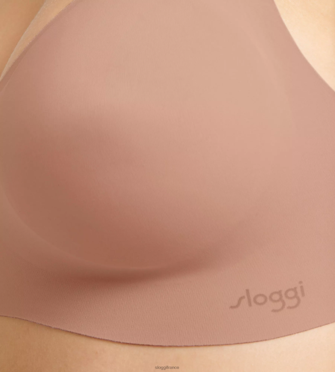 camée marron sloggi femmes brassière zéro microfibre 2.0 46J8N458