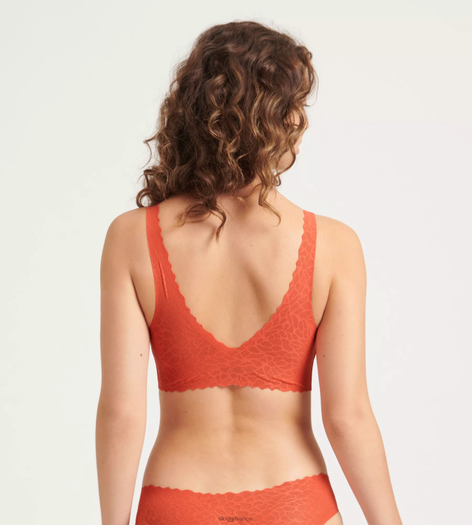 merveilleux sloggi femmes bralette en dentelle zéro sensation 46J8N182