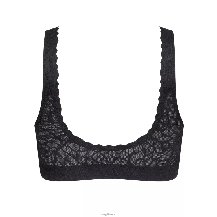 noir sloggi femmes bralette en dentelle zéro sensation 46J8N320