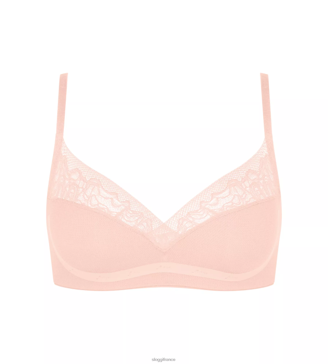 nouvelle orange abricot sloggi femmes bralette ombre 46J8N343
