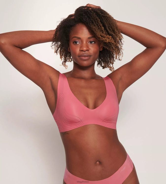 rose du désert sloggi femmes bralette zéro sensation 46J8N9