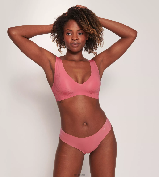 rose du désert sloggi femmes bralette zéro sensation 46J8N9