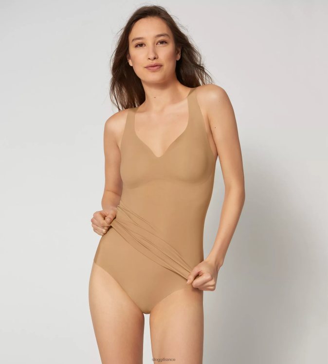 Cognac sloggi femmes chemise de soutien-gorge sans sensation 46J8N492
