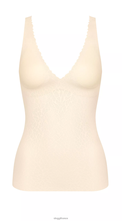 angora sloggi femmes chemise avec soutien-gorge en dentelle zéro sensation 46J8N640