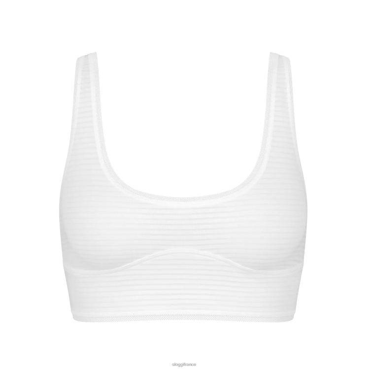 blanc sloggi femmes haut de soutien-gorge toujours frais 46J8N622