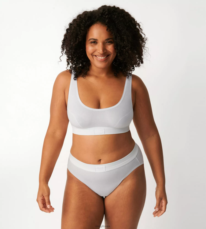 blanc sloggi femmes soutien-gorge double confort 46J8N184