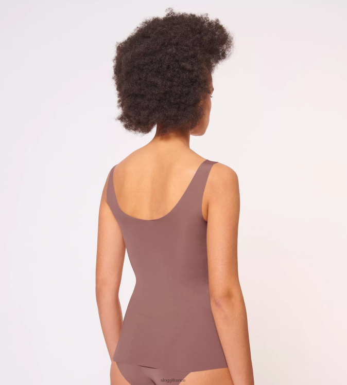 cacao sloggi femmes chemise de soutien-gorge sans sensation 46J8N572
