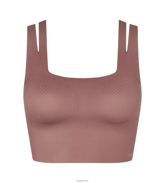 cacao sloggi femmes haut à flux zéro sensation 46J8N309