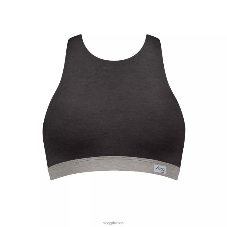 combinaison noire sloggi femmes soutien-gorge move flow 46J8N611