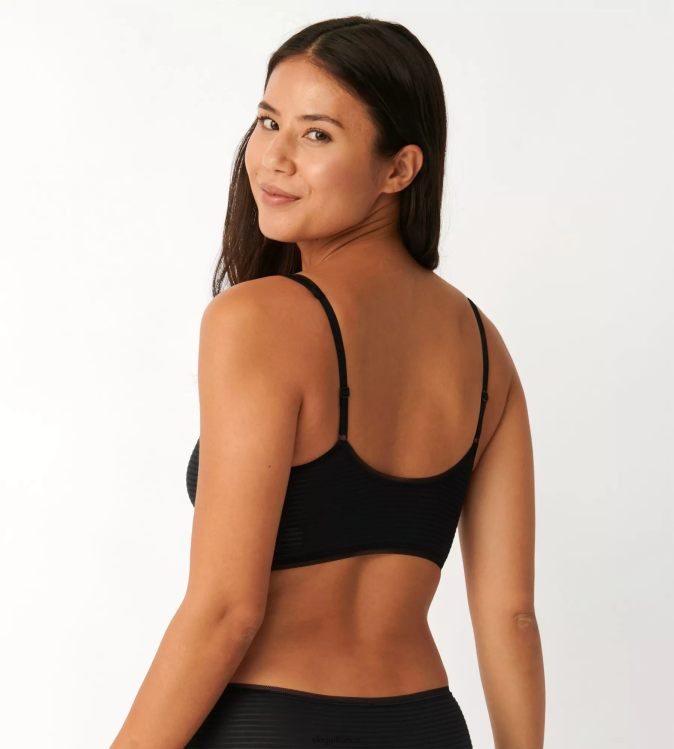 noir sloggi femmes haut de soutien-gorge toujours frais 46J8N641