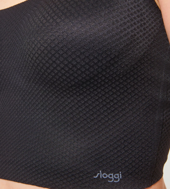 noir sloggi femmes haut à flux zéro sensation 46J8N282