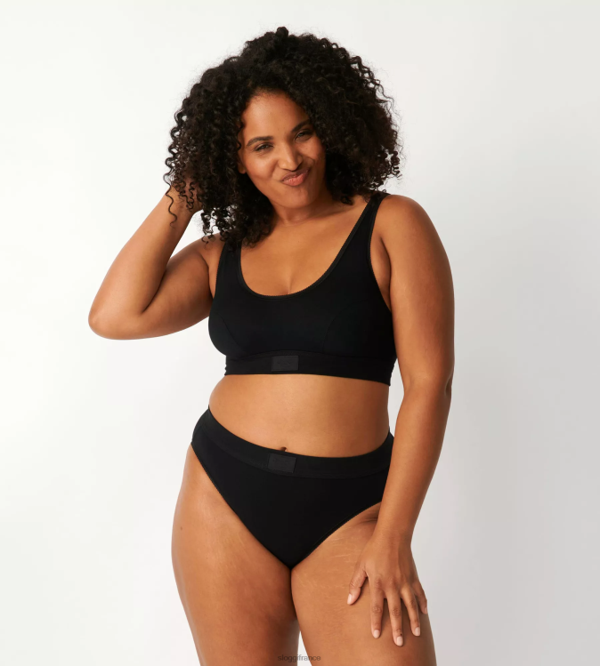 noir sloggi femmes soutien-gorge double confort 46J8N169