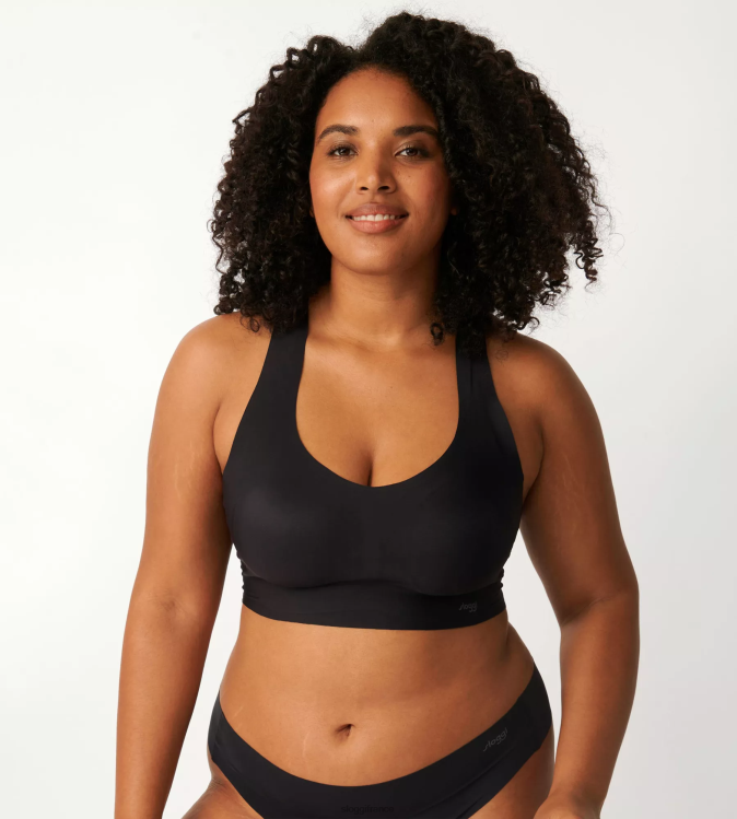 noir sloggi femmes soutien-gorge zéro sensation 46J8N263