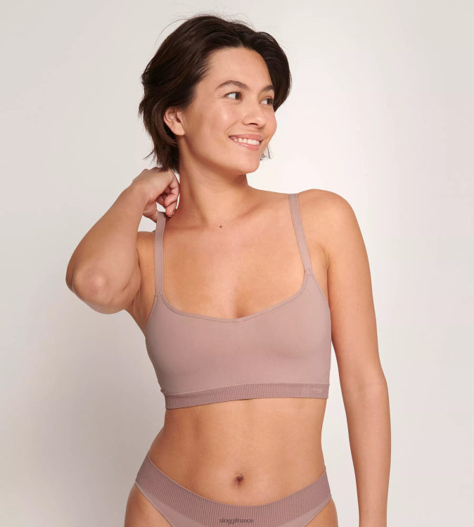 mauve brumeux sloggi femmes soutien-gorge rembourré à l\'aloe vera jamais infusé 46J8N510