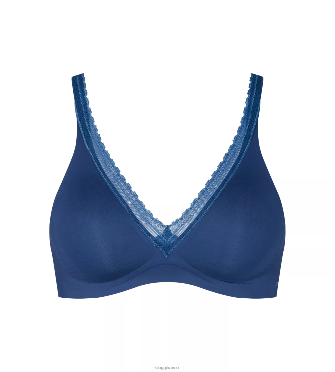 merveilleux sloggi femmes soutien-gorge rembourré à torsion body adapt 46J8N56
