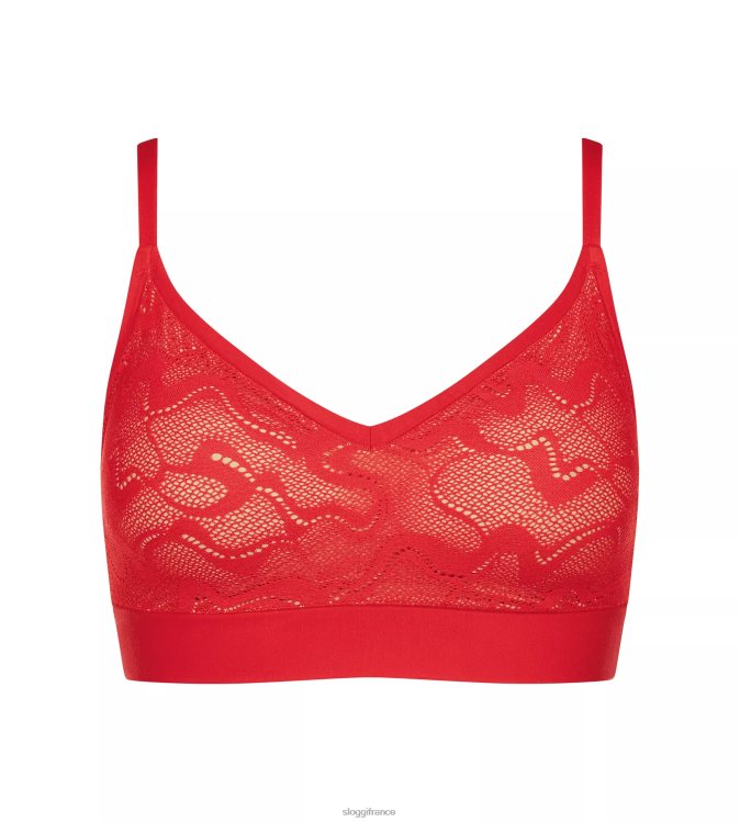 mode sloggi femmes soutien-gorge rembourré en dentelle go allround 46J8N526