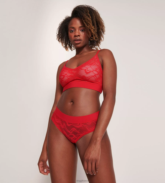 mode sloggi femmes soutien-gorge rembourré en dentelle go allround 46J8N526