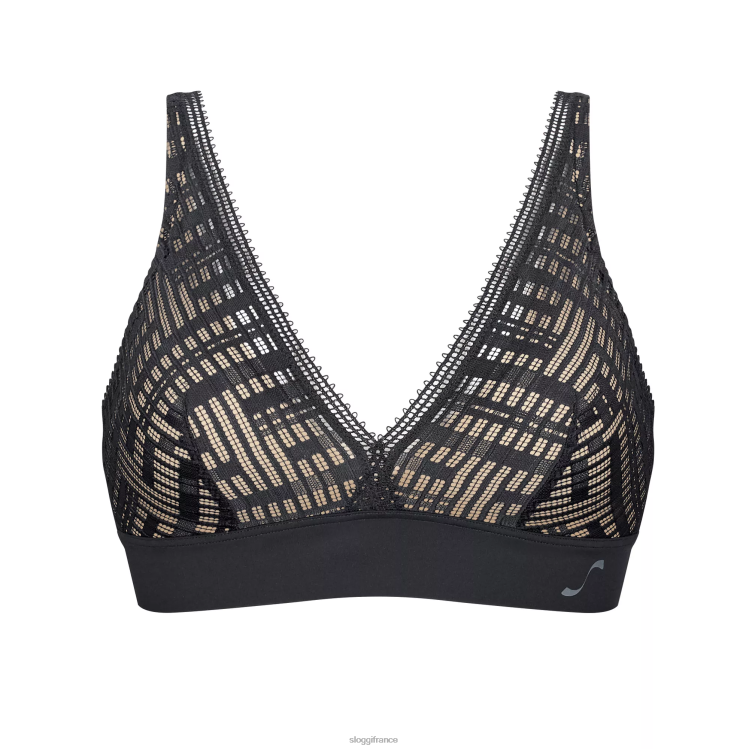 noir sloggi femmes s sept soutien-gorge rembourré 46J8N400
