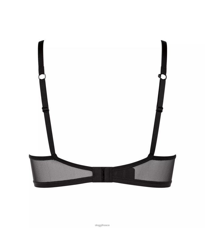 noir sloggi femmes soutien-gorge rembourré doux 46J8N2