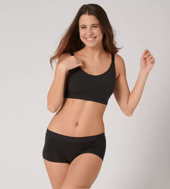 noir sloggi femmes soutien-gorge rembourré polyvalent 46J8N396