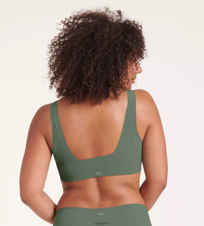 vert urbain sloggi femmes haut de bikini Shore Arienzo avec coussinets amovibles 46J8N355
