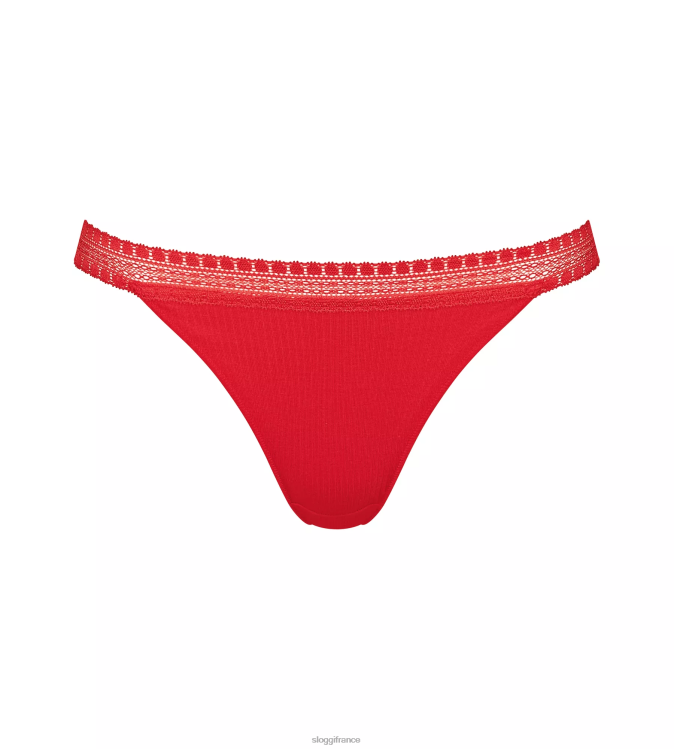Campari sloggi femmes allez culotte brésilienne côtelée 46J8N344