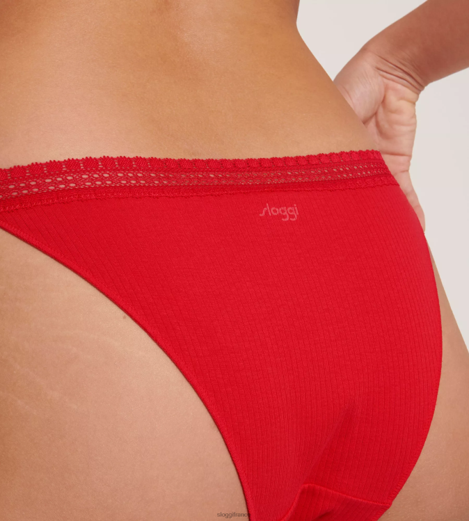 Campari sloggi femmes allez culotte brésilienne côtelée 46J8N344