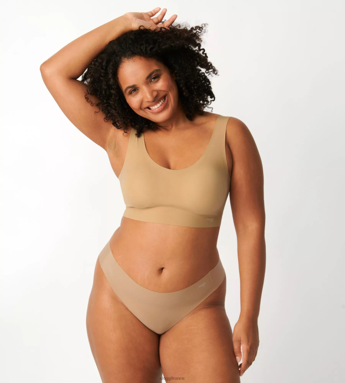 Cognac sloggi femmes corde sans sensation 46J8N675