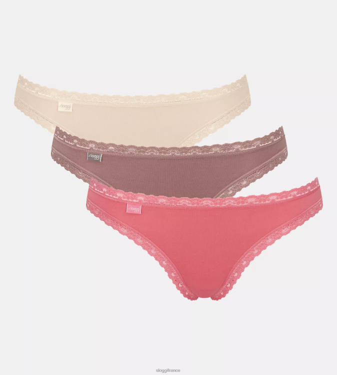 fabuleux sloggi femmes Culotte brésilienne week-end 24h/24 et 7j/7 46J8N303