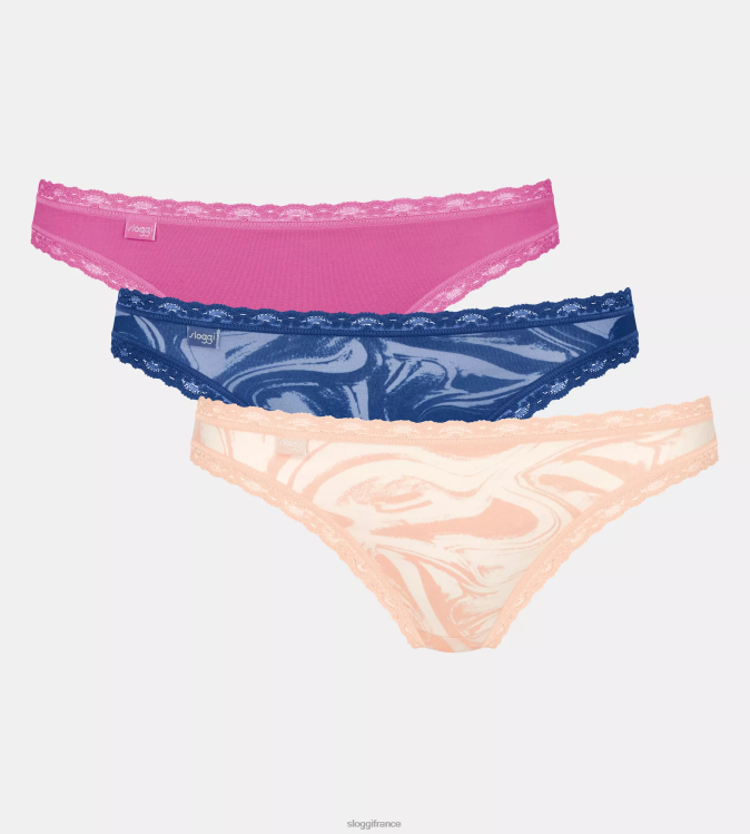 fabuleux sloggi femmes Culotte brésilienne week-end 24h/24 et 7j/7 46J8N88