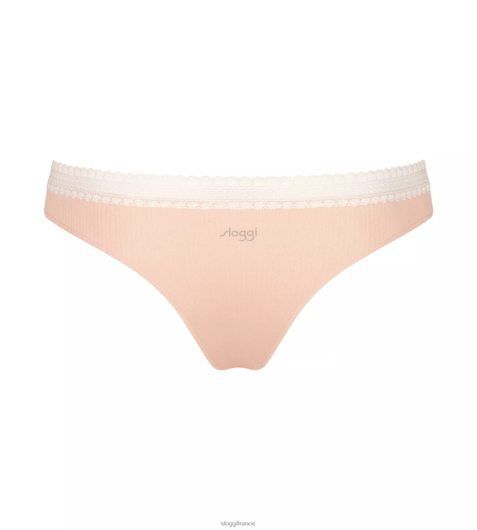 fabuleux sloggi femmes allez culotte brésilienne côtelée 46J8N235