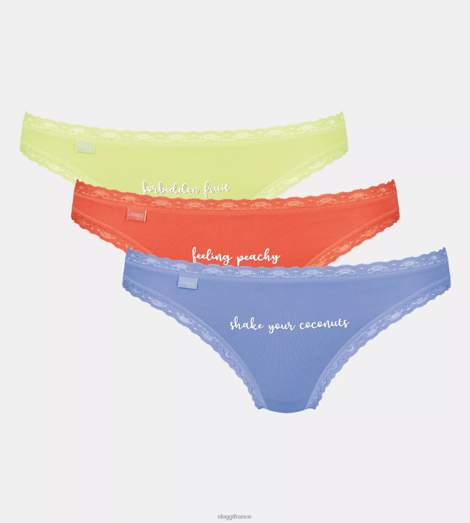 gracieux sloggi femmes Culotte brésilienne week-end 24h/24 et 7j/7 46J8N527