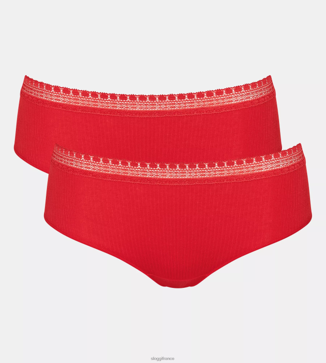 Campari sloggi femmes allez culotte hipster côtelée 46J8N322