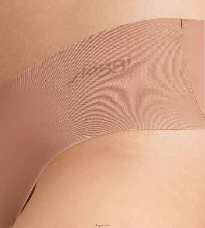 camée marron sloggi femmes culotte hipster zéro microfibre 46J8N715
