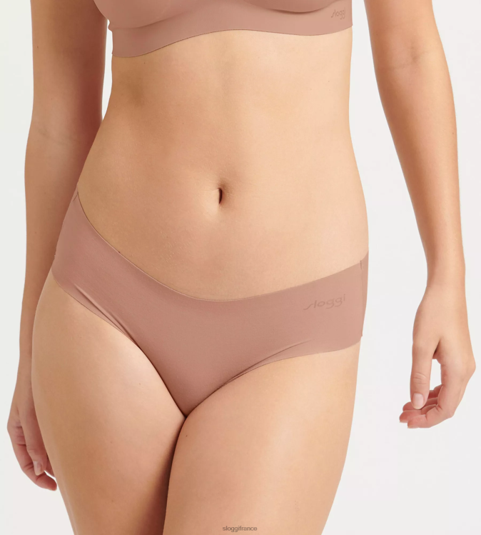 camée marron sloggi femmes culotte hipster zéro modal 2.0 46J8N717