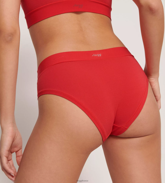combinaison rouge-lumière sloggi femmes culotte hipster polyvalente 46J8N618