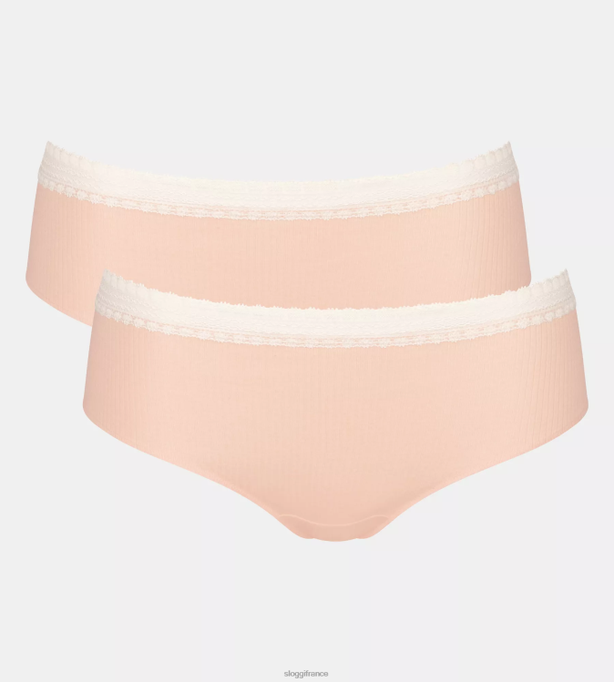 fabuleux sloggi femmes allez culotte hipster côtelée 46J8N214