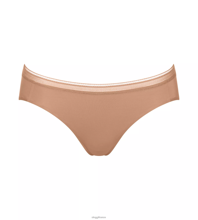 marron nostalgique sloggi femmes culotte hipster torsadée body adapt 46J8N710