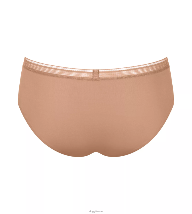 marron nostalgique sloggi femmes culotte hipster torsadée body adapt 46J8N710