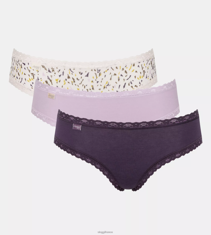 merveilleux sloggi femmes La culotte hipster week-end 24h/24 et 7j/7 46J8N177