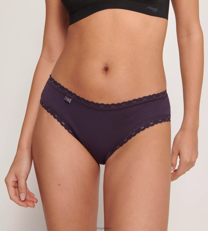 merveilleux sloggi femmes La culotte hipster week-end 24h/24 et 7j/7 46J8N177